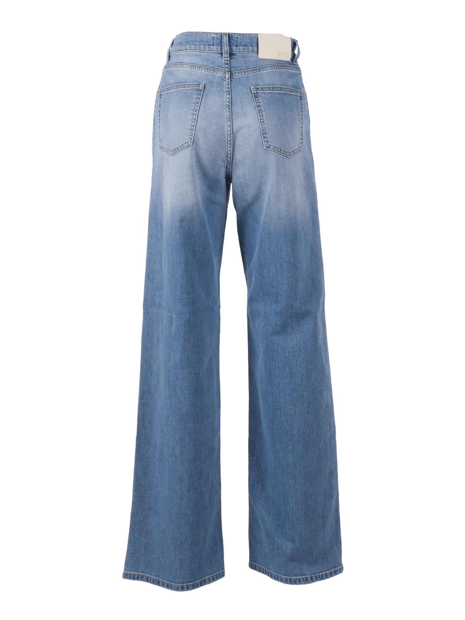 Fay Pantalone 5 Tasche Flare Denim