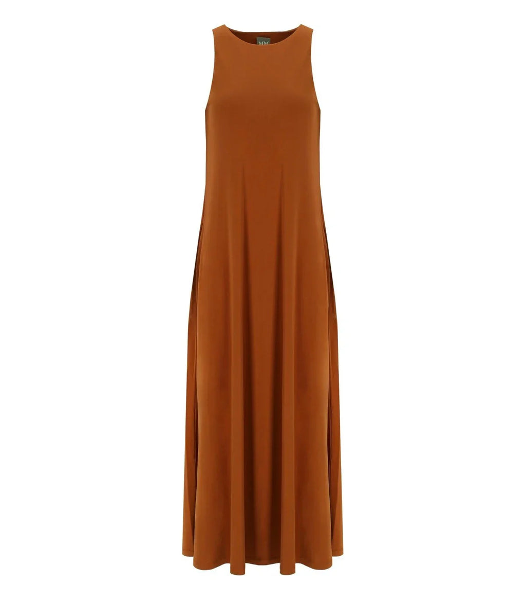 Mm Max Mara Bosso Rust Dress