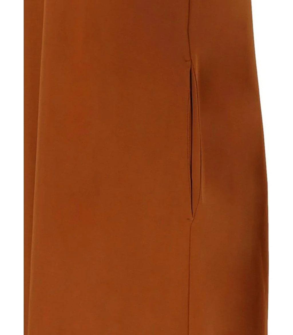 Mm Max Mara Bosso Rust Dress