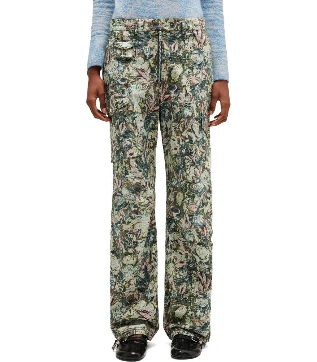 Ganni Jadeite Twill Pants