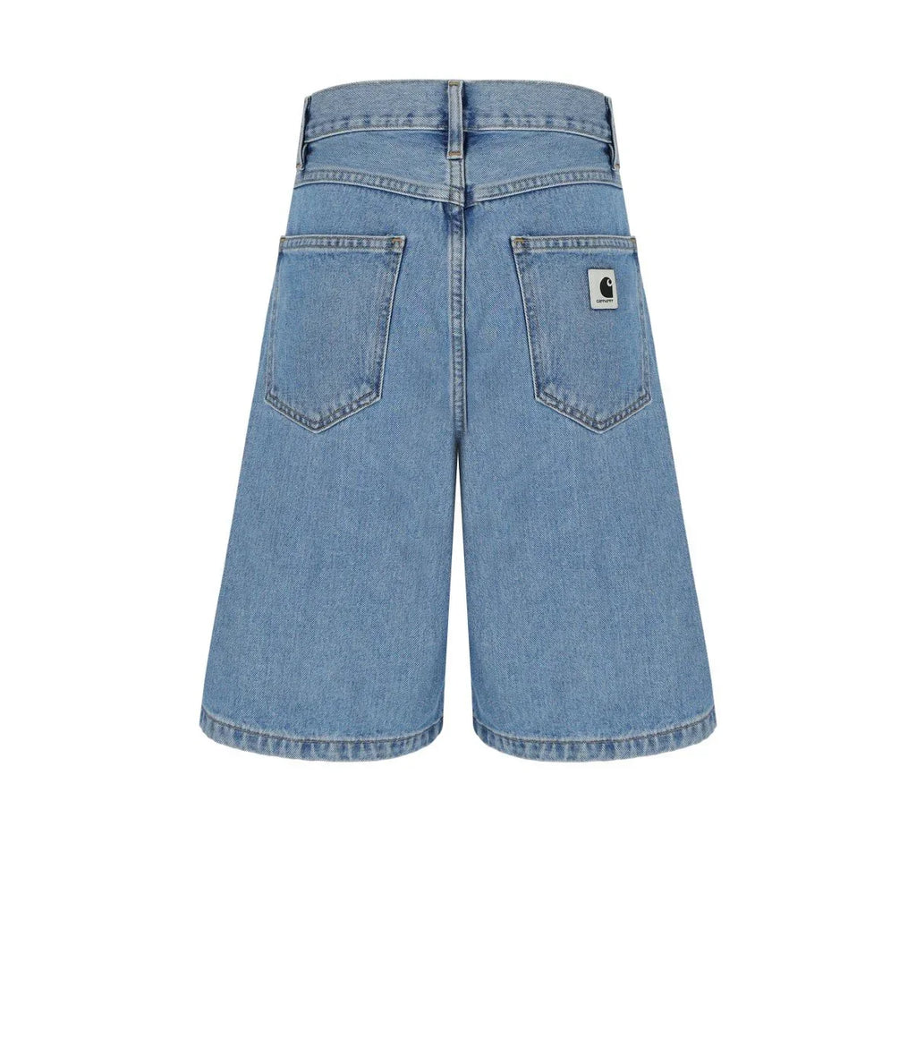 Carhartt Wip W' Brandon Light Blue Bermuda Shorts