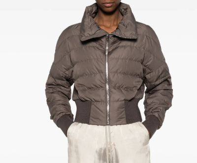 Moncler + Rick Owens Cropped Jacket L109 N1 A00005 M8115