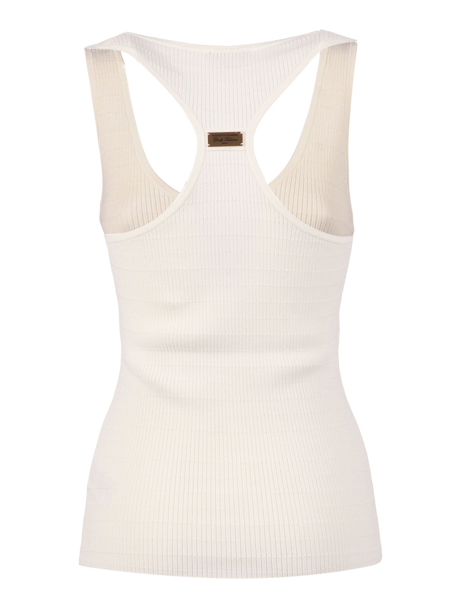 Elisabetta Franchi Top Tricot