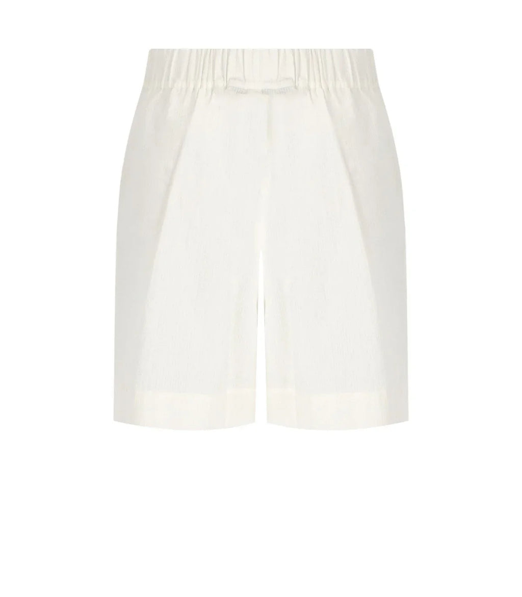 Mm Max Mara Balta White Bermuda Shorts