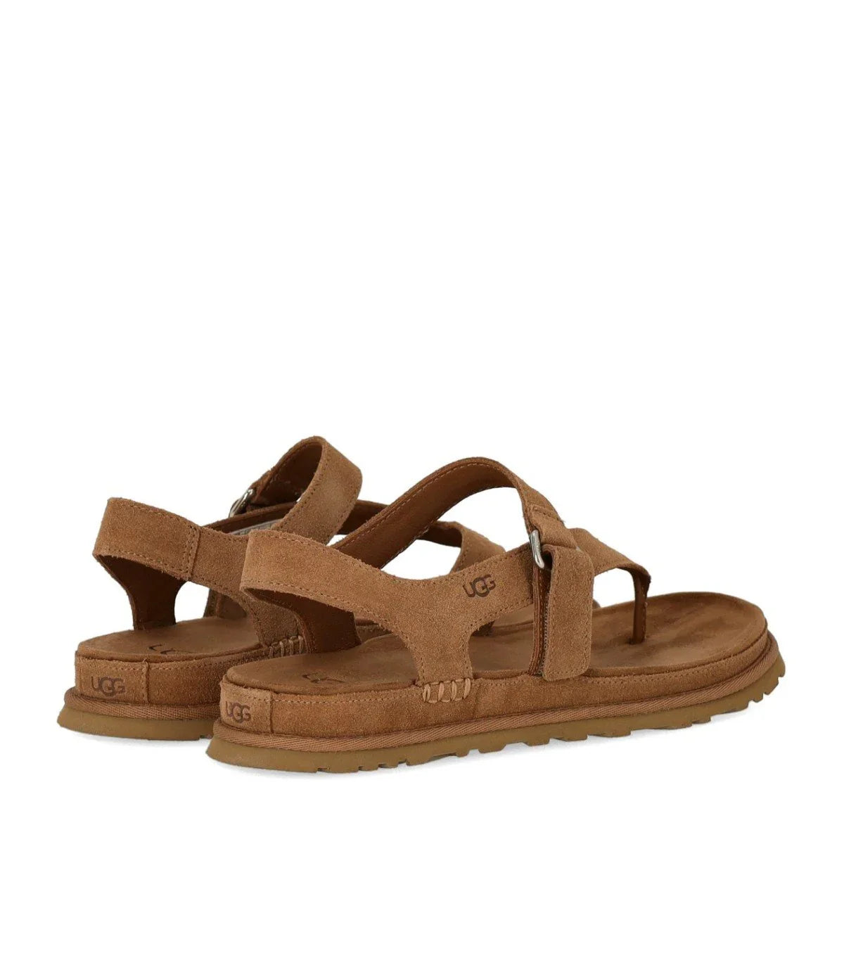 Ugg Goldengaze Toe Post Chestnut Sandal
