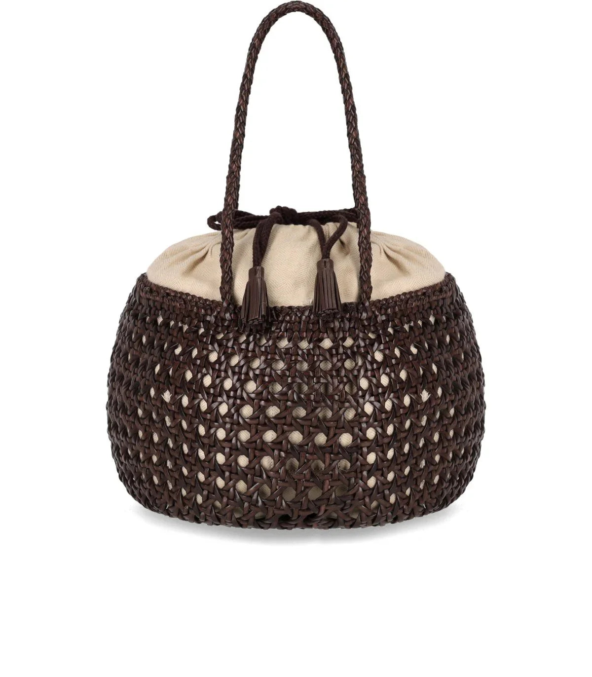 Dragon Diffusion Juventus Brown Handbag