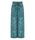 Pahiesa Formentera Light Blue Patterned Trousers