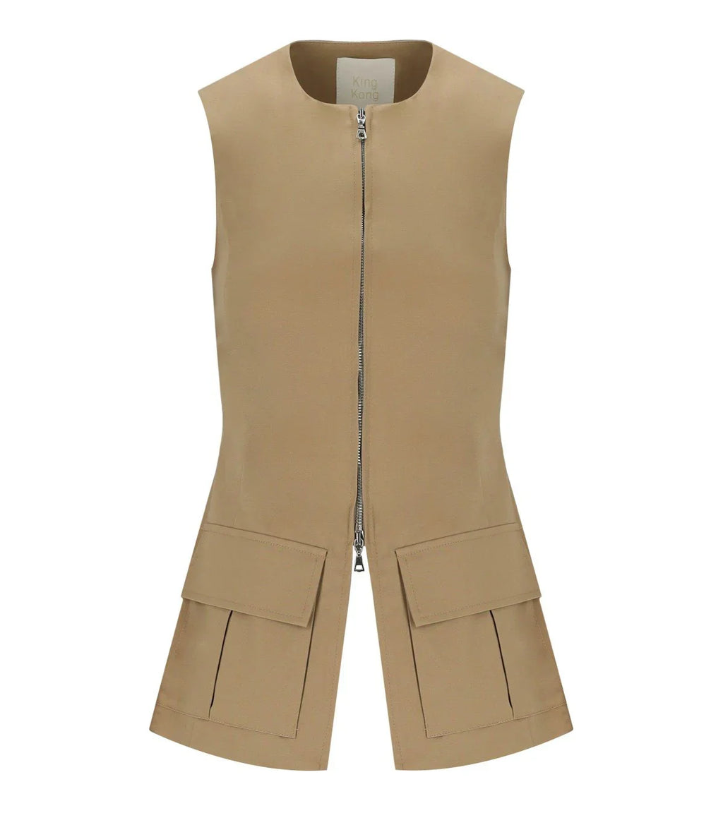 K.K. Gloves Beige Vest