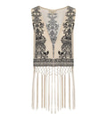 Pahiesa Formentera Ecru And Black Vest