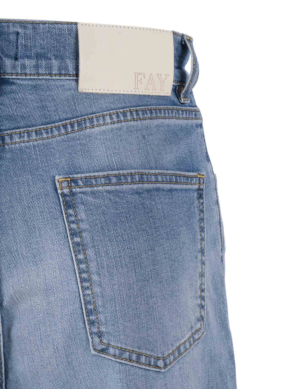 Fay Pantalone 5 Tasche Flare Denim