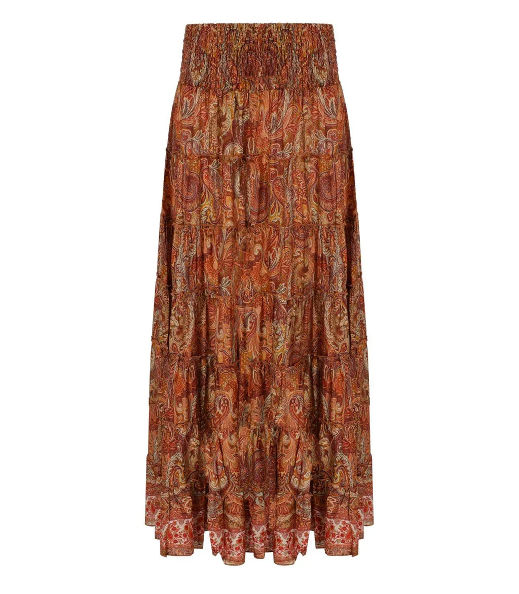 Pahiesa Formentera Rust Skirt