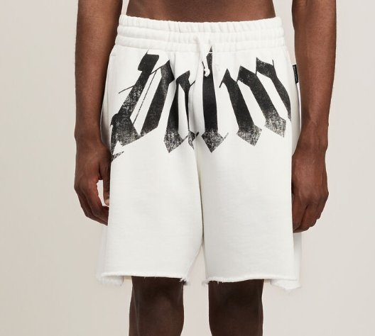 Palm Angels Big Waist Logo Sweatshorts