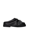 The Attico Slippers And Clogs Robin Women Leather Black