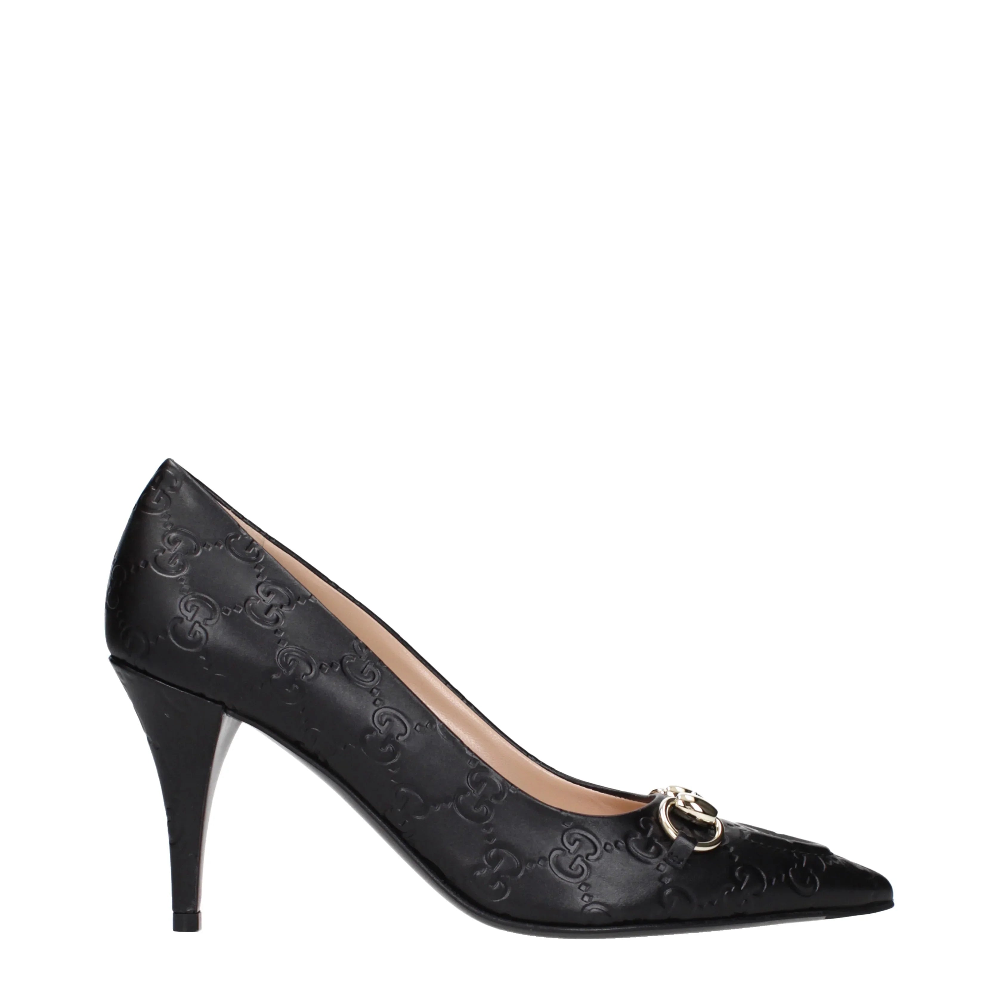 Gucci Woman Low Cut Black Leather