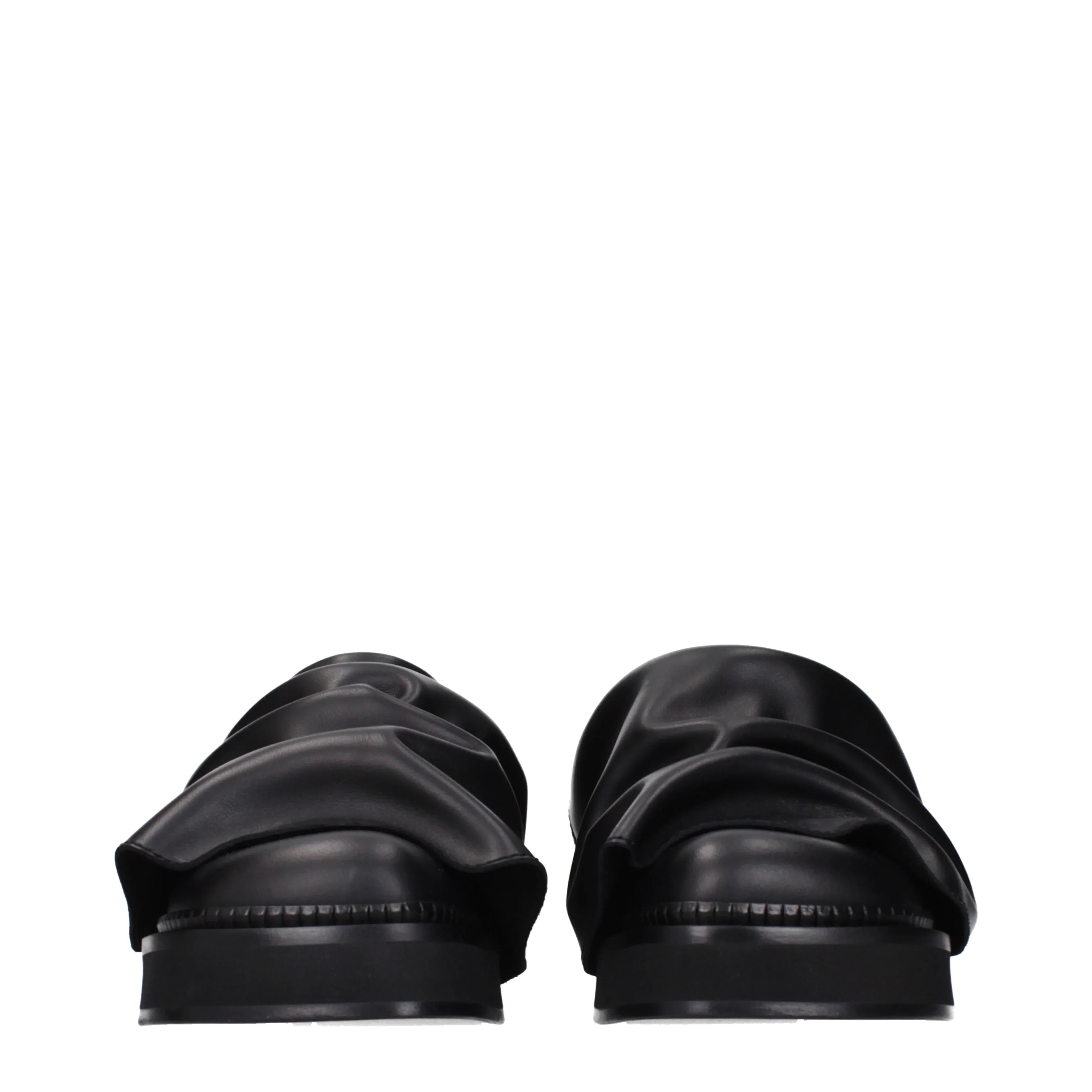 The Attico Slippers And Clogs Robin Women Leather Black
