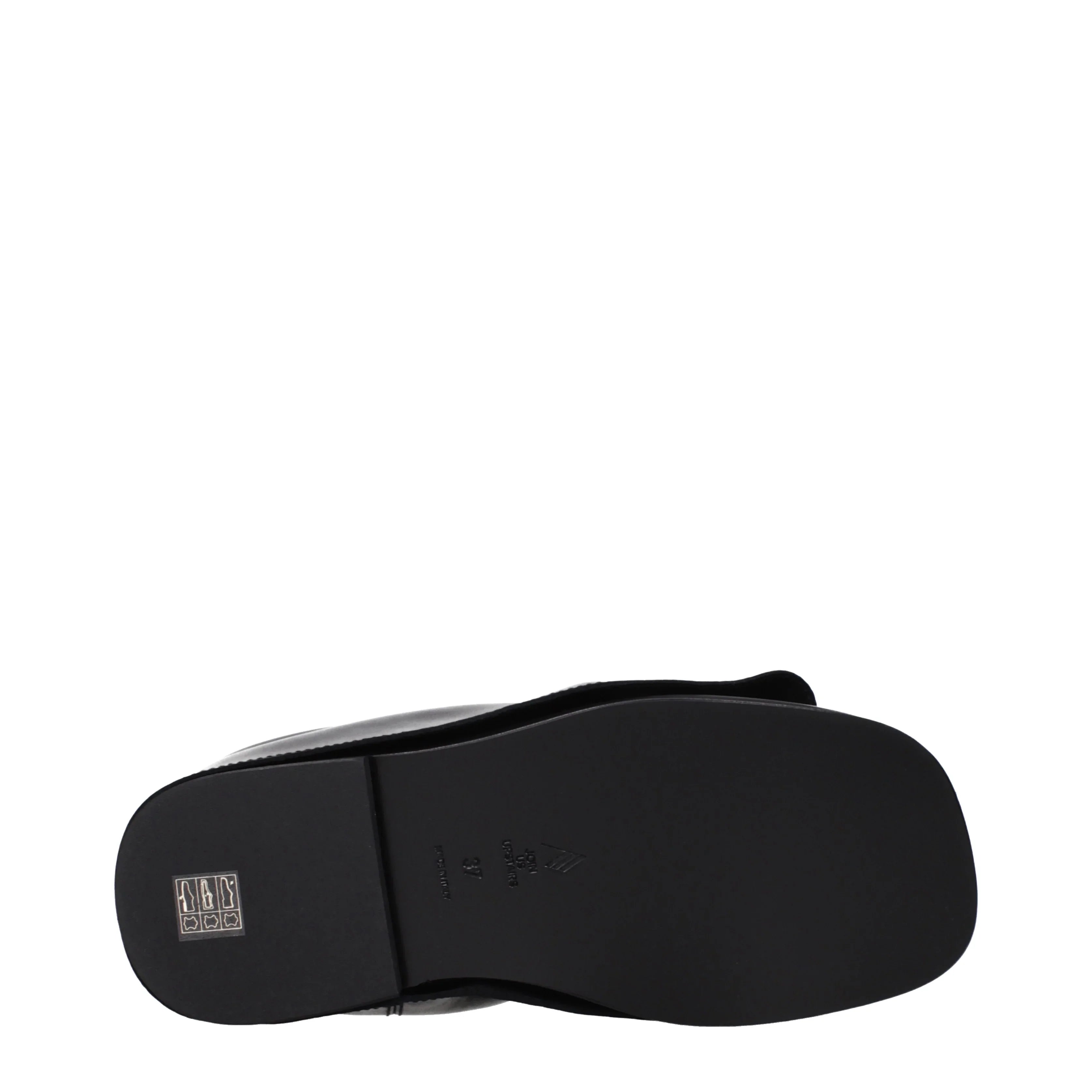 The Attico Slippers And Clogs Robin Women Leather Black